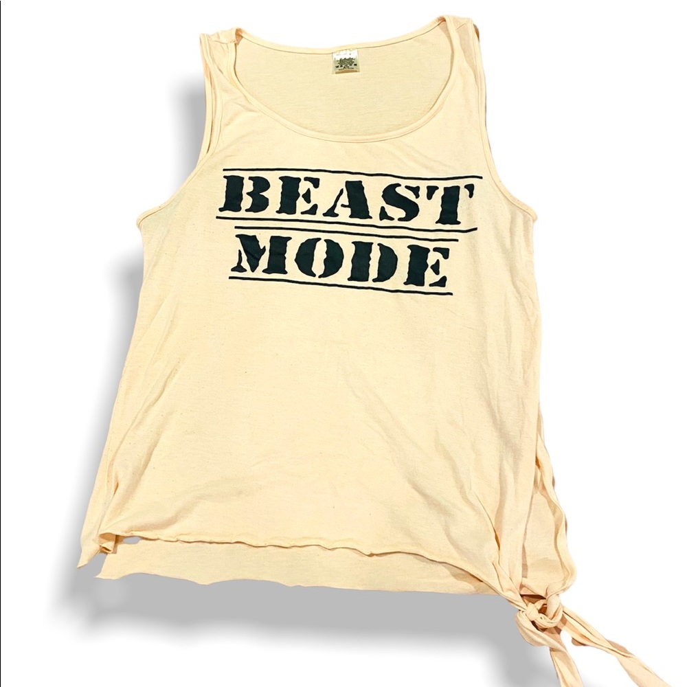 Size S beast mode tank top